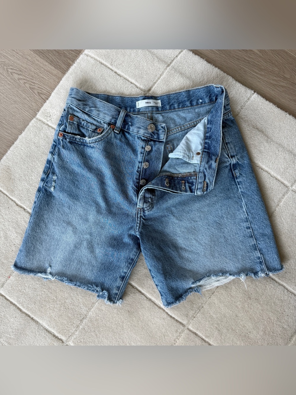 Mango Denim Jorts - size 8